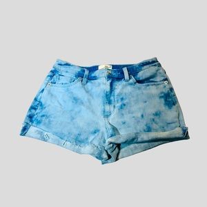 Universal Thread jean shorts High Rise Midi shorts stone wash women size 8